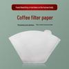 U103 Large Fan-Shaped Coffee Filter Paper for 4-6 People