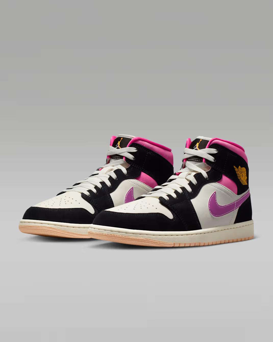 II3789-001 Nike Air Jordan 1 Mid SE World Tour (Мужской) 7