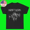 KRAFTWERK Human Robots Černé tričko Top Unisex