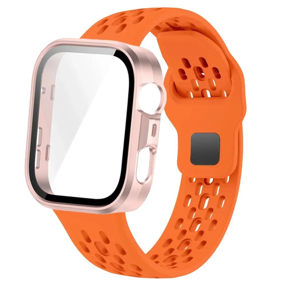 PC-Gehäuse+Silikonband Für Huawei Watch Fit 3 4 4 Pro Displayschutzhülle Armband Für Huawei Watch Fit 4 Pro Vollständige Abdeckung Schale