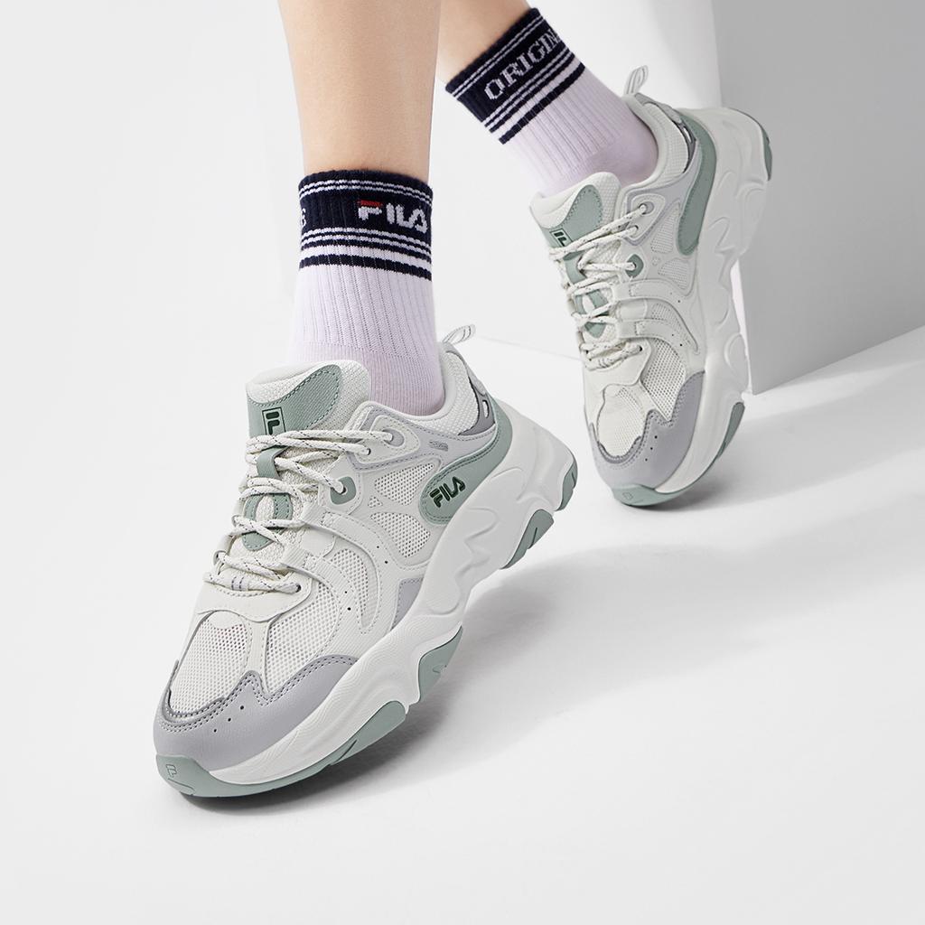 Fila Mars 3 Sneakers 3.0 Mesh Fabric Synthetic Leather Comfortable Trendy Shock Absorbing Durable Lightweight Low Top Casual Shoes F12W432103FGL