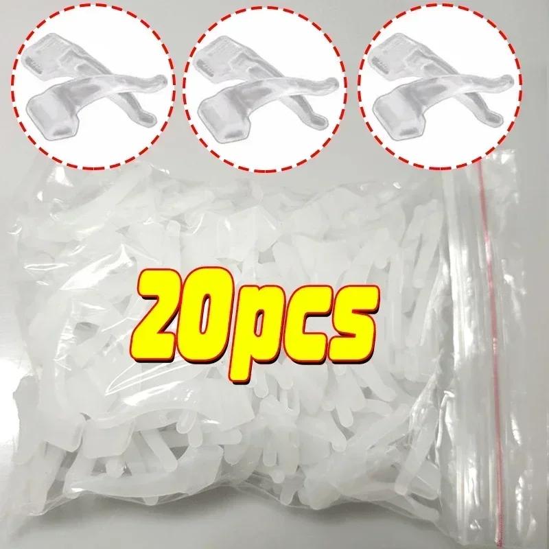 

20-200pcs Glasses Anti Slip Covers Silicone Fixed Ear Hooks Glasses Leg Anti Drop Accessories Buckles Ear Hooks Behind The Ear