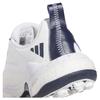 Chaussures de Golf Code Chaos 25 Boa Chaussures Marine cm 2E [Adidas Golf] Femme Blanc/Argent Métallisé/College 24.5