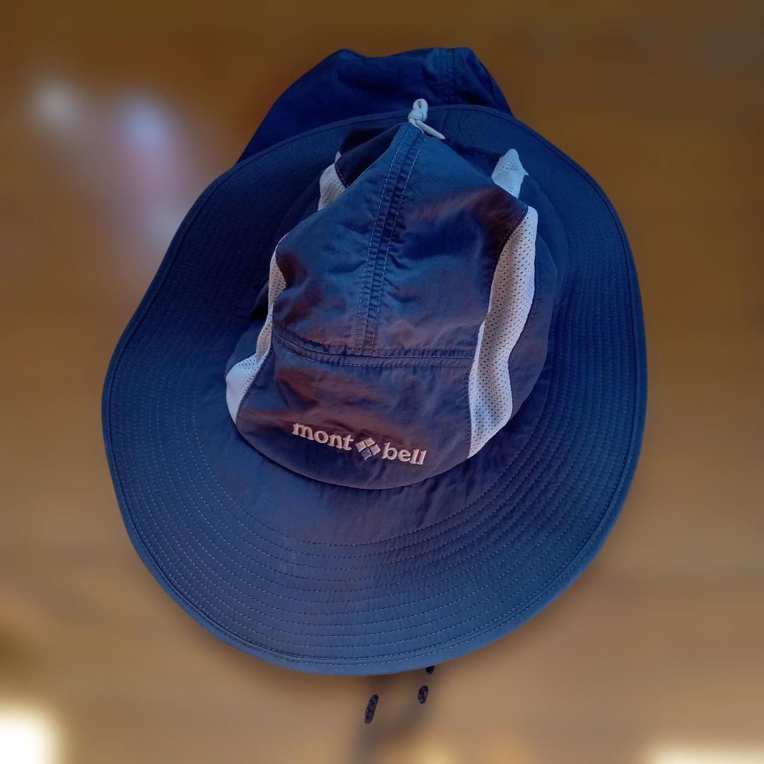 Used mont-bell hat navy L size