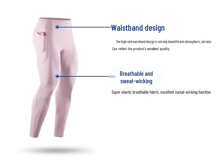 Herrarnas Snabbtorkande Kompressionssporttights – Högelastiska Baslager för Löpning & Basket Fitnessbyxor