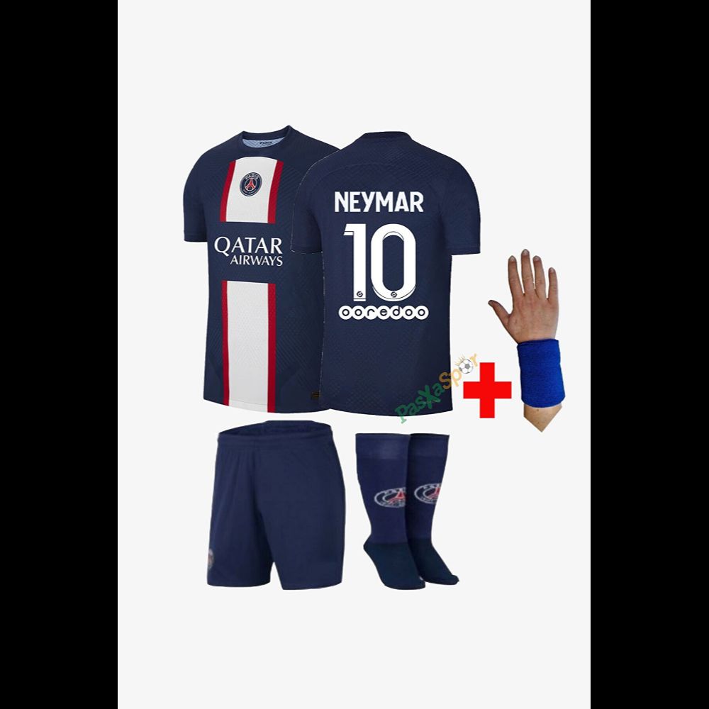 

New Season Psg Neymar Jr Kids Match Jersey Shorts Socks Wristband