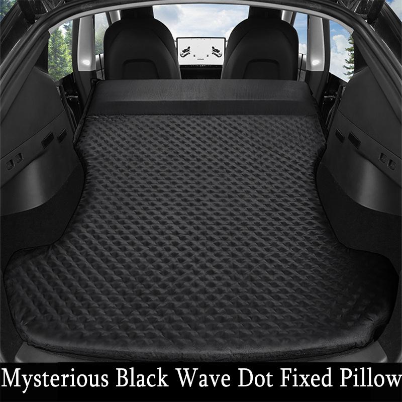 Outdoor Camping Inflatable Special Suede Fabric Car Travel Bed For Tesla Model 3 Model Y 2017-2025 Inflatable Air Mattress