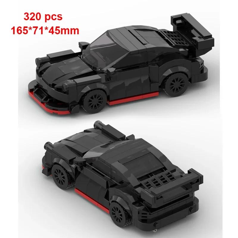 Technical Car Speed  Racing Vintage Car Building Blocks Sports City Vehicle Car Garage Off-road MOC Creative Toys