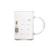Becher aus hochborosilicate Glas mit Griff