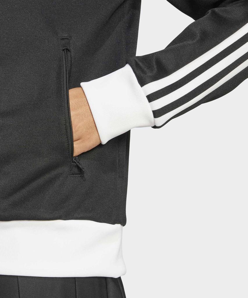 adidas Beckenbauer Track Top - Black:White / Hz3743