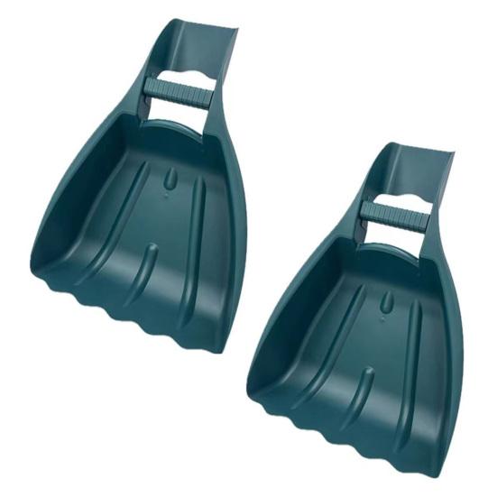 Leaf Scoops Hand Rakes Lightweight Gardening Hand Tools Garden Grabber Tool for Scooping Up Leaves Spreading Mulch Yard Work