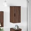 Bathroom Cabinet with Door Brown Oak Effect 30 X 31.5 X 61 Cm