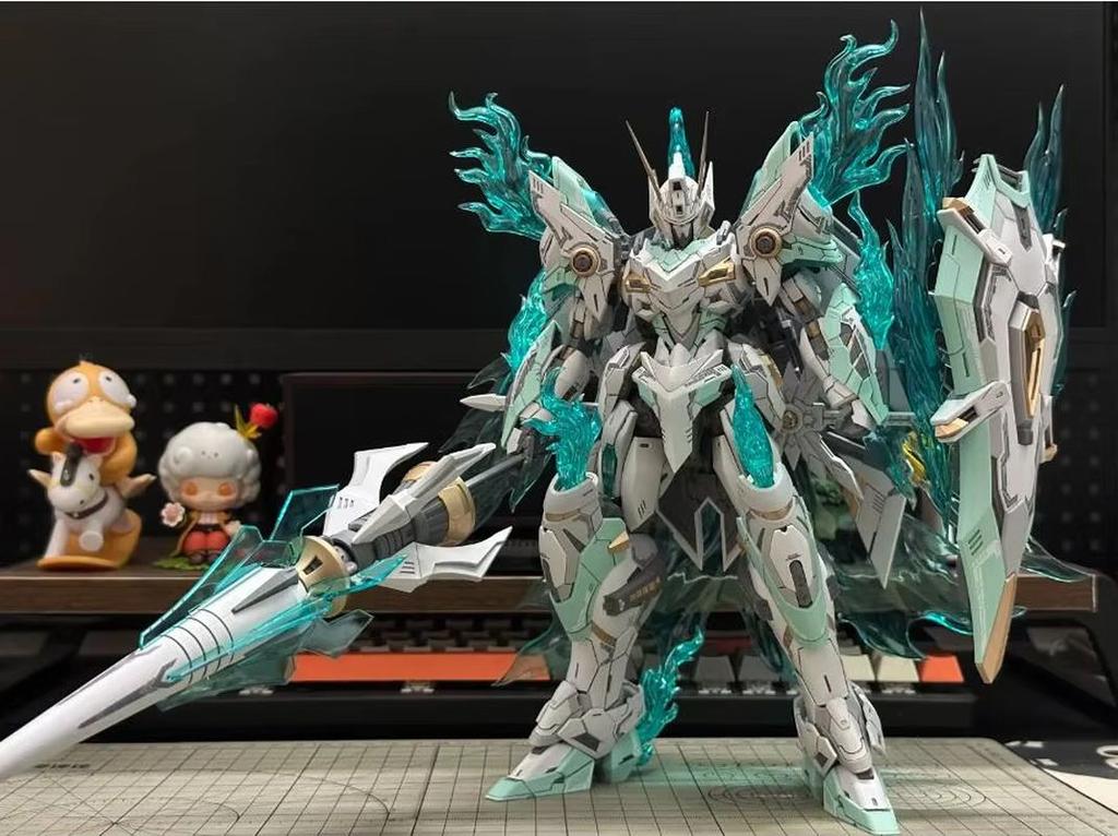 Genuine New Snaa Yr04 Firelord Assembly Model The Round Table Knights 1/100 Huanyan Soul Yan Emperor Action Figures Toys Gifts
