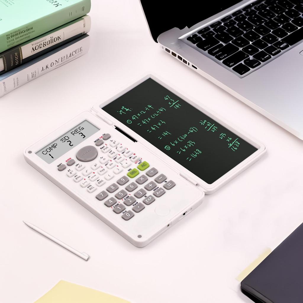 Multifunctional Student Accounting & Writing Board with Built-in Calculator