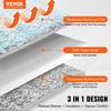 Double Reflective Insulation Roll Foam Core Radiant Barrier 48 In X 25 Ft