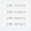 3D ABS IS200 IS250 IS300 IS350 IS300h IS200t HYBRID Emblem Decal Car Trunk Rear Badge Sticker High-Quality Car Exterior Styling Accessories