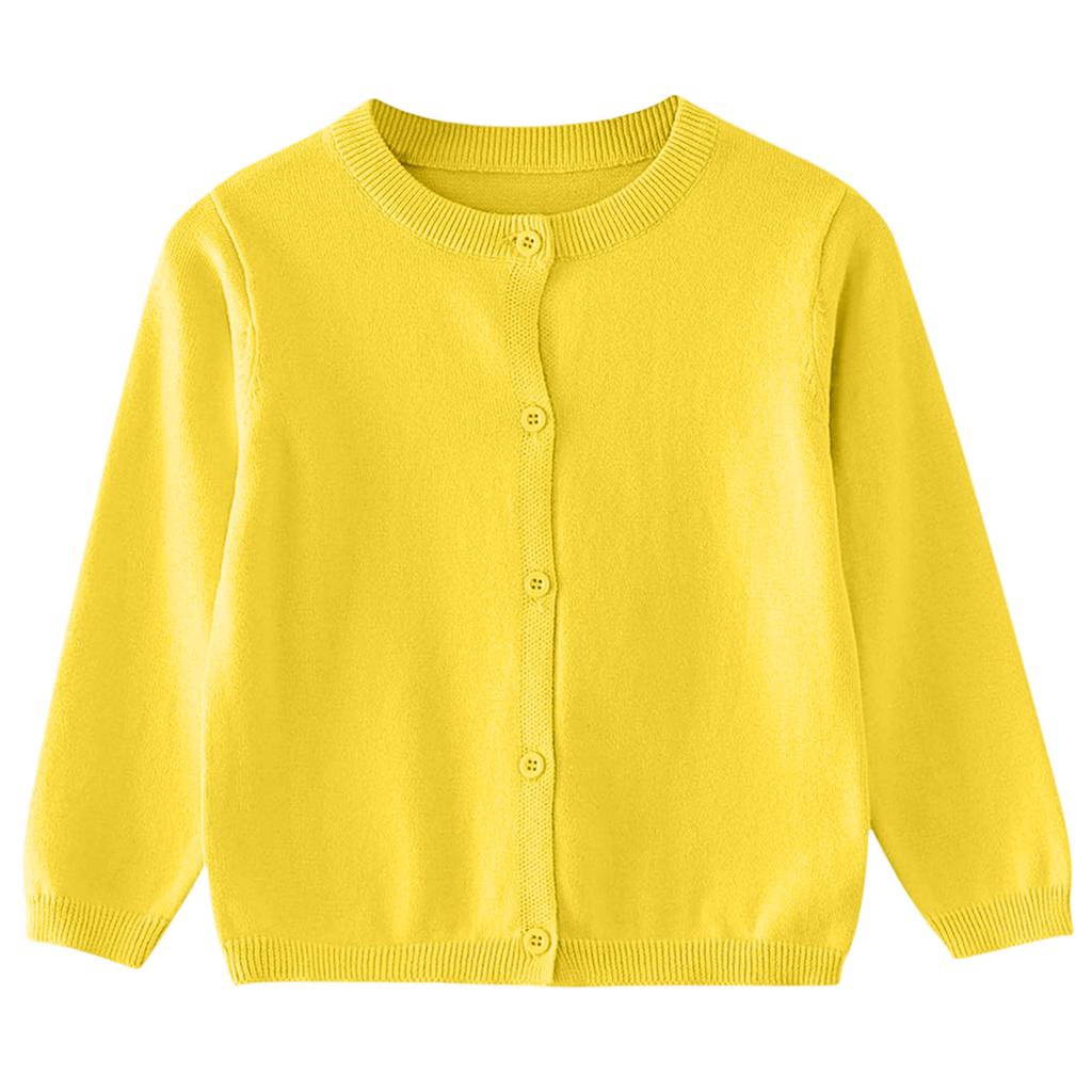 Toddler Kids Cardigan Sweater Knit Top for Boys and Girls