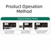 BT-168PRO Battery Tester LCD Display Battery Voltage Tester  Household Batteries