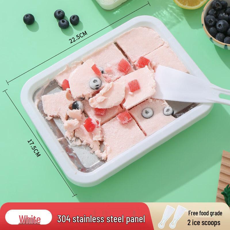 Sanhe DIY Машина для приготовления жареного йогурта и мороженого белый