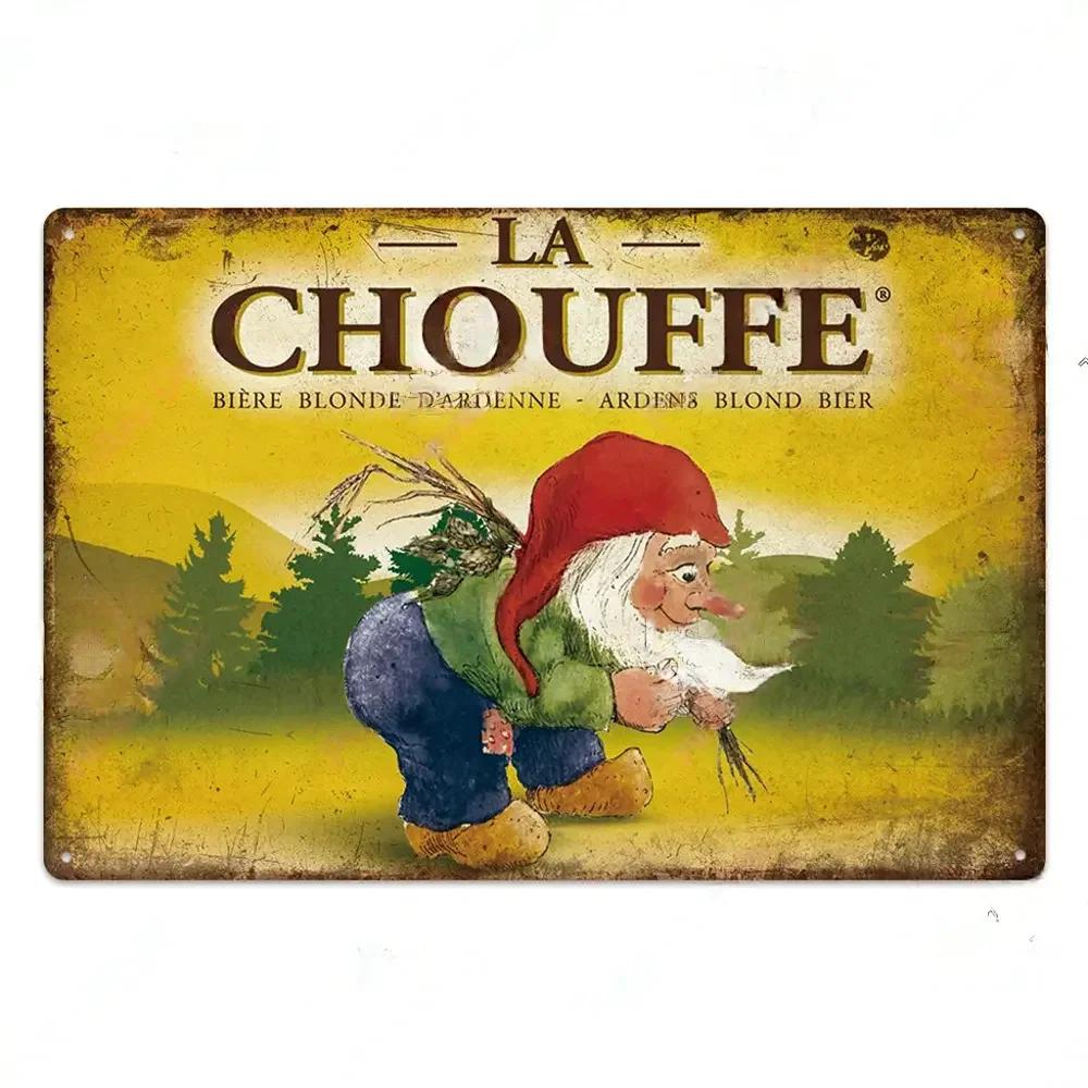 Retro Belgium Beer Brand Poster Vintage Sign Metal Sign Decorative Plaque for Room Bar Pub Man Cave Club Wall Decoration