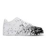 Nike Air Force 1 Résistantes au Glissement Résistantes à l'Abrasion Basse Baskets de Skateboard Unisexes Blanc Noir CW2288-111(Team80-S-BOX)