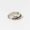 Excellent CHROME HEARTS Ring Half Classic Dagger Ring Silver SV925 Women Used