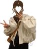 2025 Korean Style Hooded Jacket: Autumn/Winter Casual Loose Fit Short Outerwear