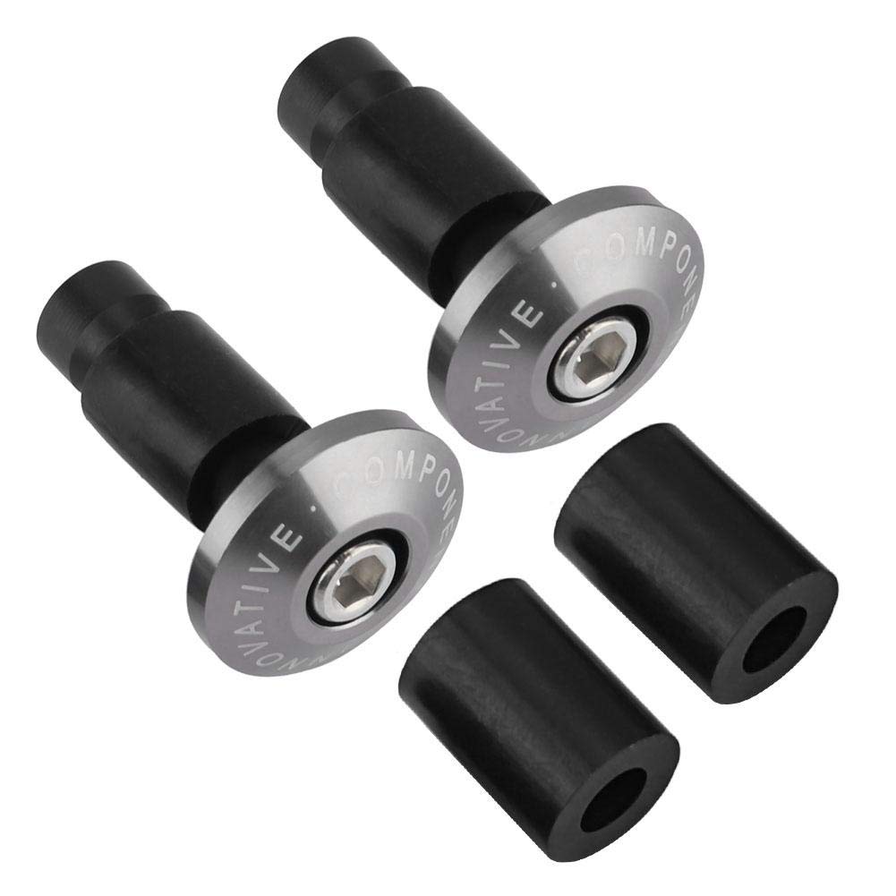 Handlebar Grip Plug, 22mm 7/8inch Motorcycle Handlebar End Slider Plug Cap, Racing ATV Off-Road