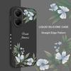 Blättrige Lilie Handyhülle Für Huawei Honor 600 500 400 300 200 100 90 Pro Lite Smart Magic 8 7 4 Silikon Weiche Hülle