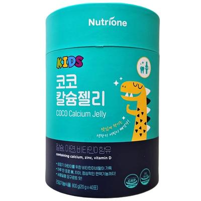 Nutrione Kids Coco Calcium Jelly Zink Vitamin D 10p, 800g, 1 Stück