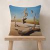 Classic Surrealist Wall Art Pillowcase Toon Gift Cushion Cover Bedroom Home Sofa Chair Seat Decor Pillow Case
