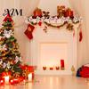 Christmas Tree Topper Decorations 2Pcs Polka Dot Bow Decor, European Style Ribbon Ornament for Large Hanging Bows Windows Gift Box Wreath, Festive
