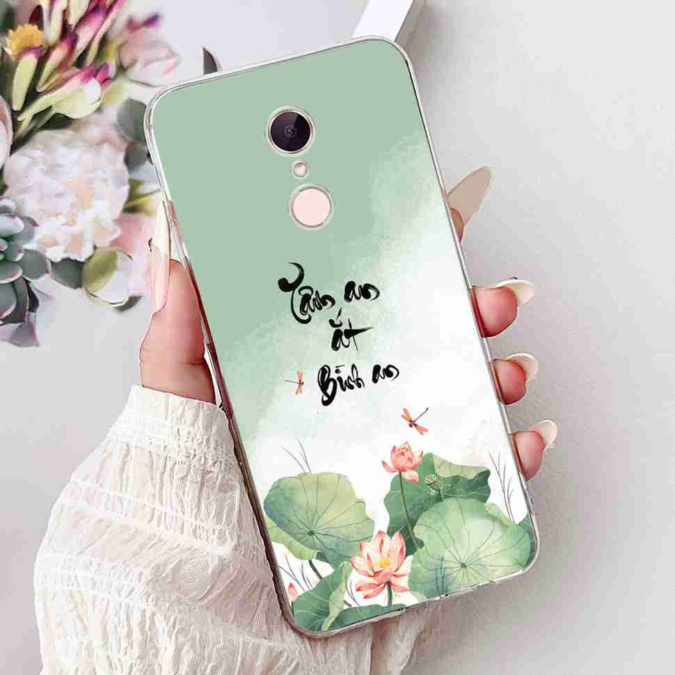 For Xiaomi Redmi 5 MDG1 5.7" Case Fashion Girl Flower Soft Silicone TPU Cover For Redmi5 REDMI 5 MDI1 Shockproof Phone Cases