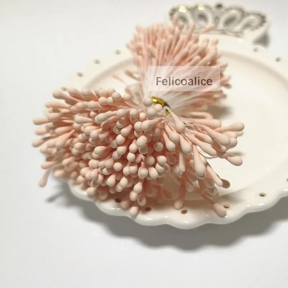 350pcs 2mm Heads Mini Flower Stamens Pistil Wedding Decoration Scrapbooking DIY Artificial Cards Cakes Flowers Accessories
