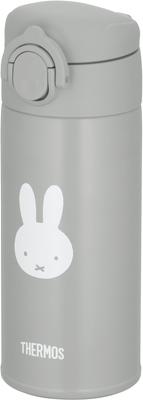 Water Bottle Stainless Steel Bottle for Milk Formula 350ml Miffy Gray GY JPA-350B