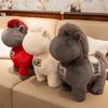 Soft Plush Horse Doll Fluffy Stuffed Animal Toys Good Luck Zodiac Pony Figurine  New Year Day