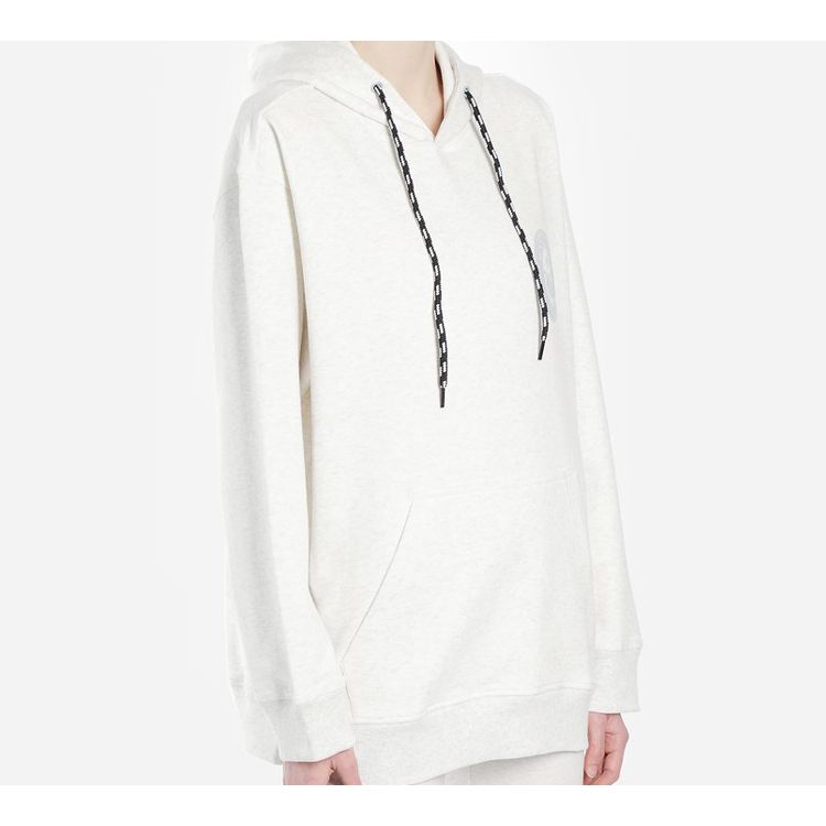 Adidas X Alexander Wang Collaborative Badge Logo Sweatshirt Men Tops Light-Grey ED1207