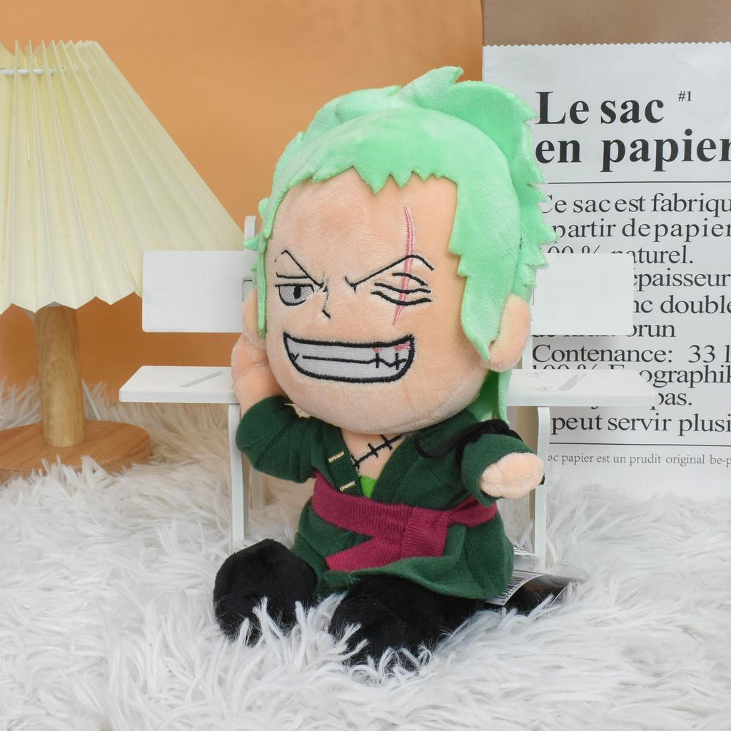 One Piece Original Plush Toy Luffy Chopper Ace Roronoa Zoro Cartoon  Anime Cute 8 Inch Stuffed Doll for Kids Xmas Gifts 20CM