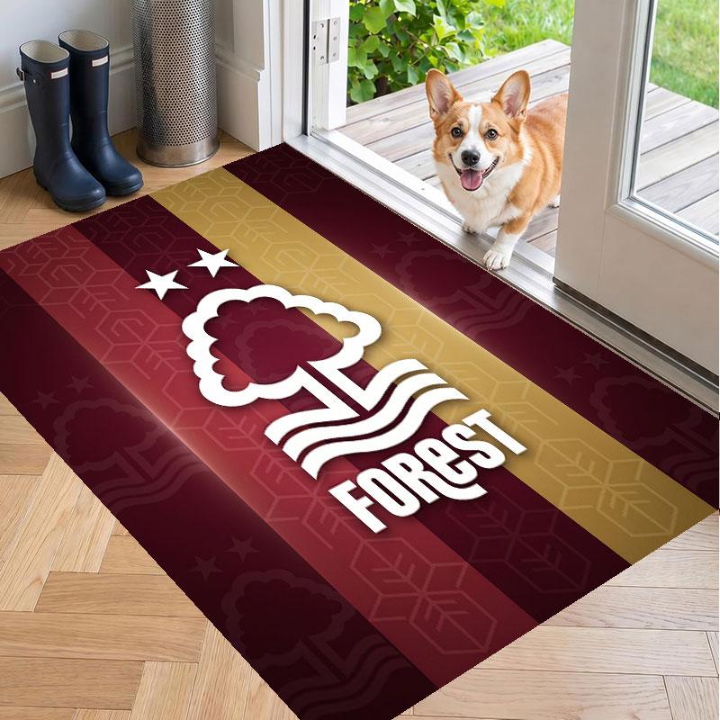 Soft Floor Carpet Nottingham Forest Pattern Area Rug Decorative Mat For Home Room Decoration