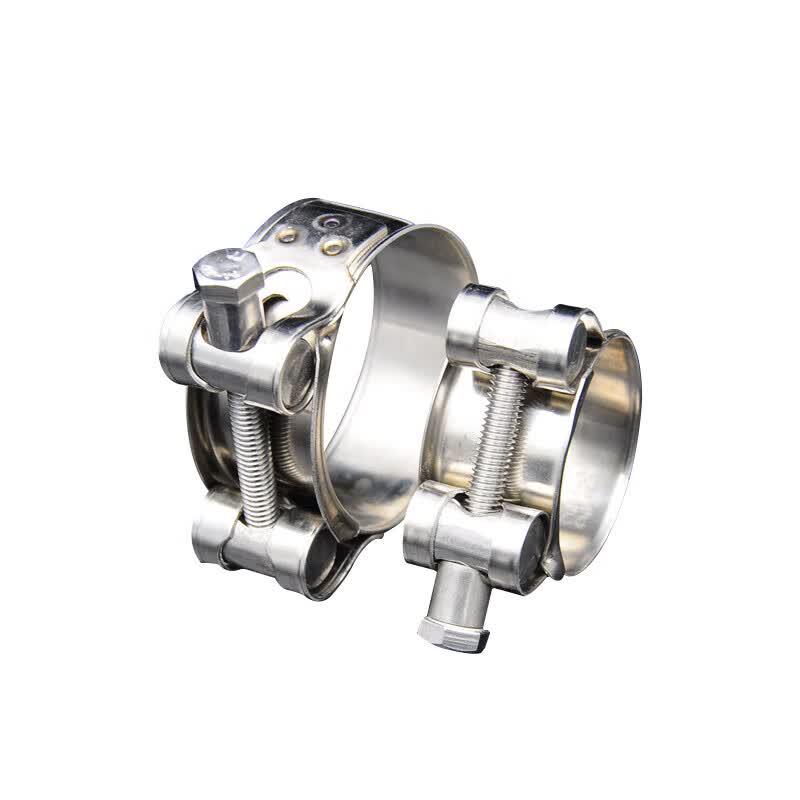304 Stainless Steel Hand-Tightened Hose Clamp DN25mm