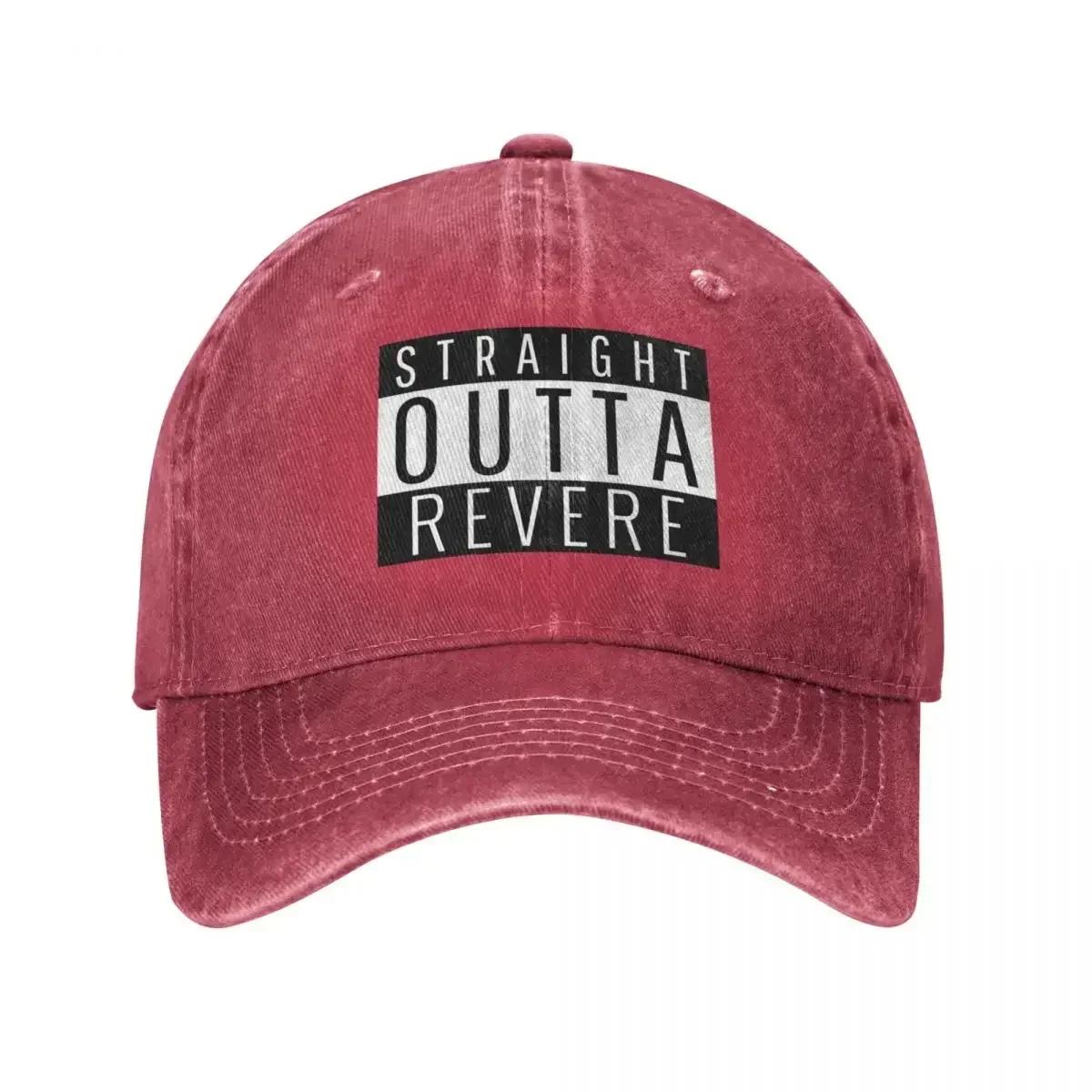 Straight Outta Revere Massachusetts Baseball Cap Beach Hat Hiking Hat Golf Cap Golf Hat Unisex WomenS