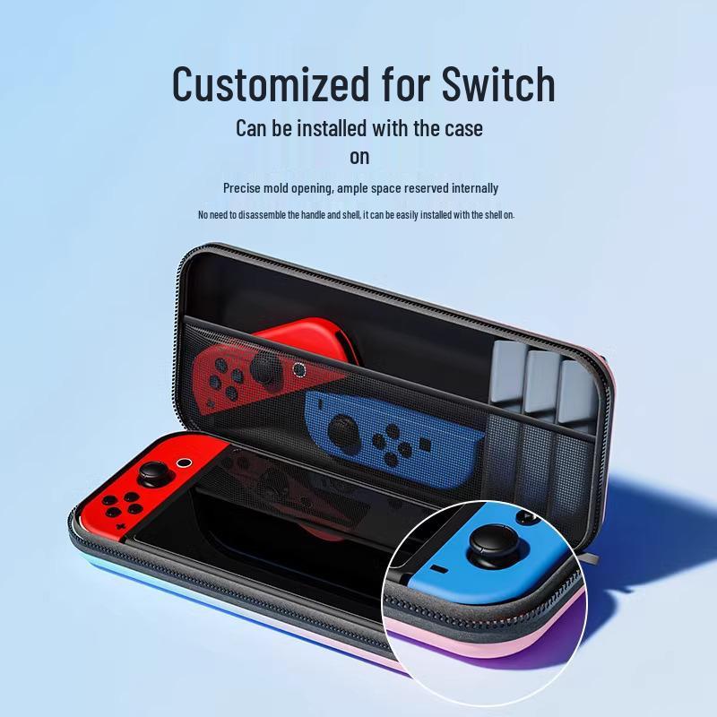Switch OLED Protective Hard Shell Storage Case for Console and Accessories
