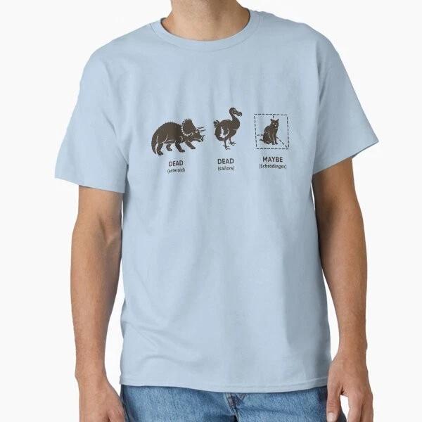 Dead Dead Maybe Classic Tshirt Made In Usaaus Tshirt S2xl S