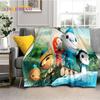 The Octonauts Barnacles Cute Cartoon Soft Blankets,Keep Warm Flannel Throw Blanket for Picnic Beds Sofa Home Custom blankets