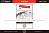 Zefal BOX Tire Lever Set 1990B Z-LEVERS (100-Pack) - Resin, 100mm, Red,