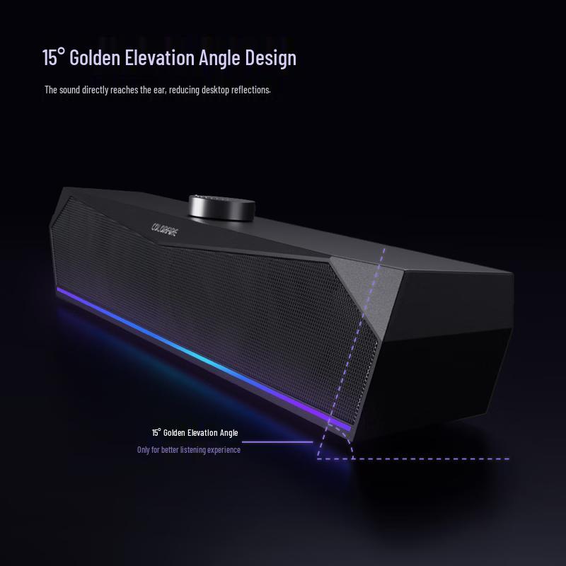 COLORFIRE CF100 Bluetooth RGB Gaming Speakers CN plug (adapter included)