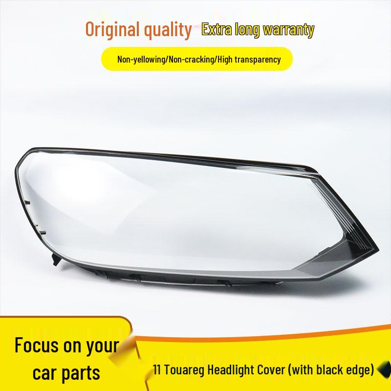 Volkswagen Touareg Headlight Cover for 2011-2014 Models: Halogen Type Box of Adhesive