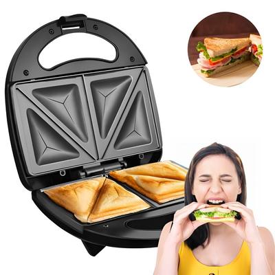 Cool Touch Handle Toastie Maker US Plug Waffle Maker Přenosný sendvičovač Kuchyně