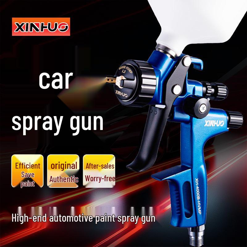 High Atomization Low Pressure Dual-Use Spray Gun for Paint & Clear Coat
