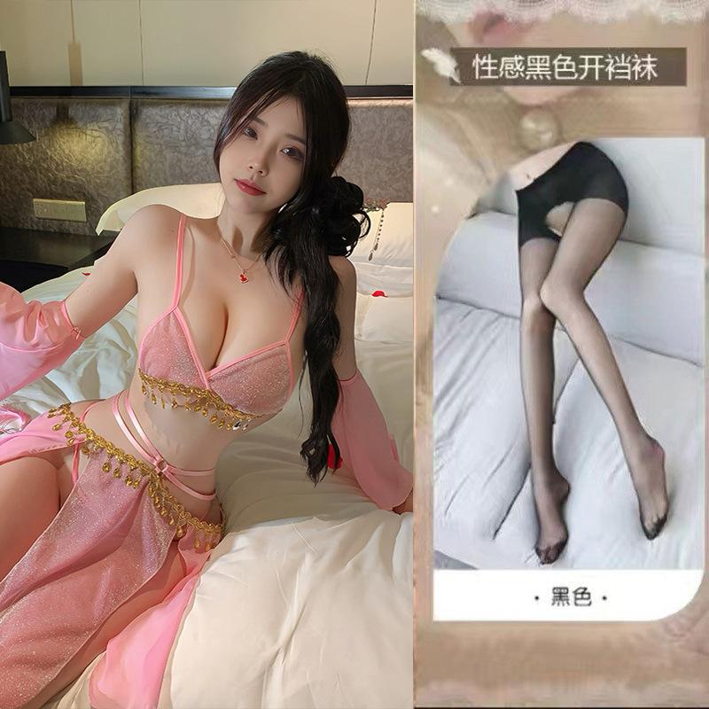 Sex underwear Exotic court Dunhuang retro sexy new fairy air fluttering princess nightdress Pure desire